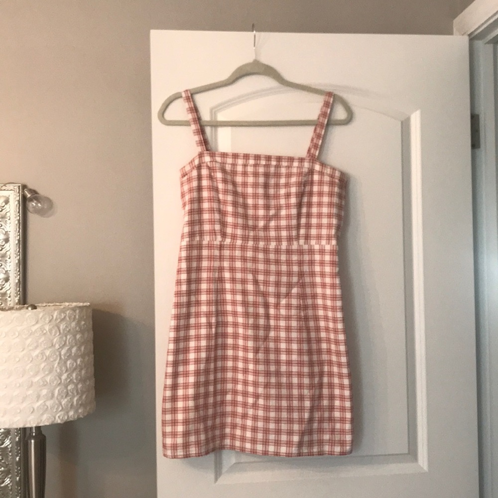 plaid dress